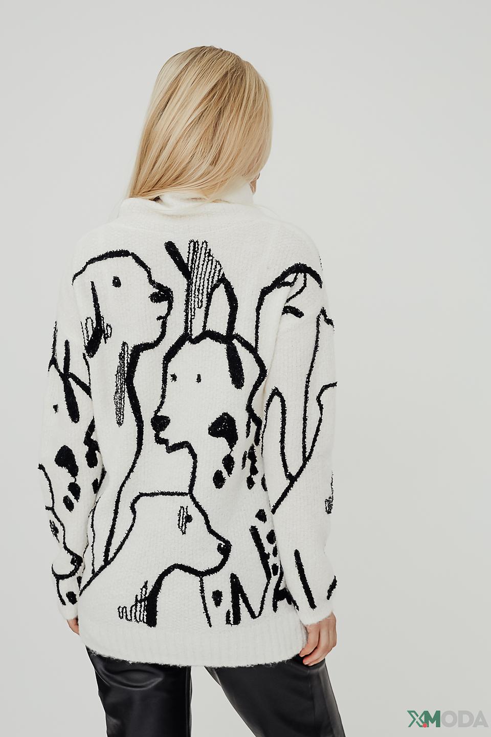 Водолазка Marc Cain с принтом