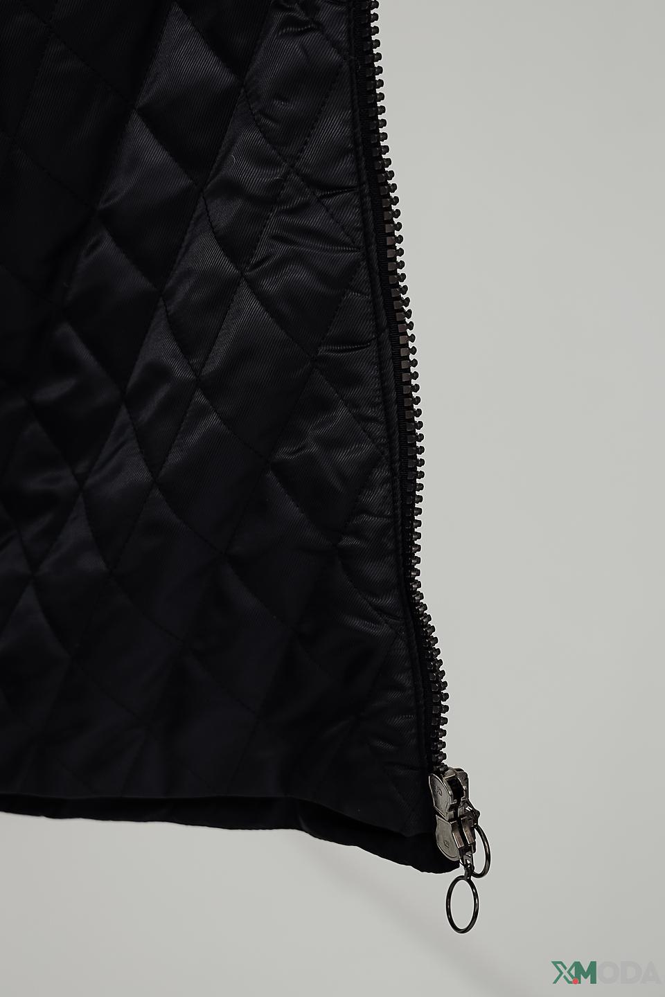 Пальто Bianca в клетку чёрное