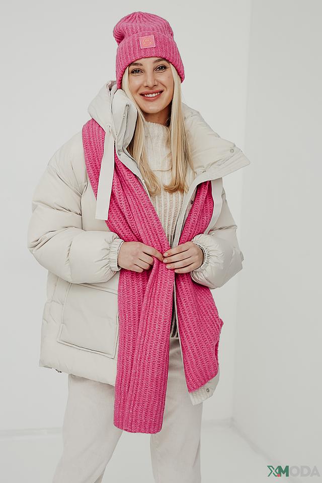 Шарф Oui с нашивкой