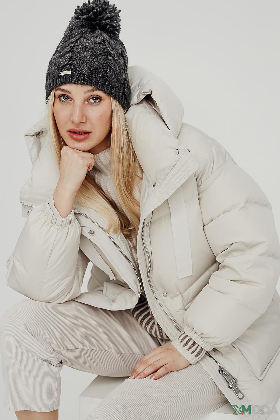 Шапка Seeberger с помпоном