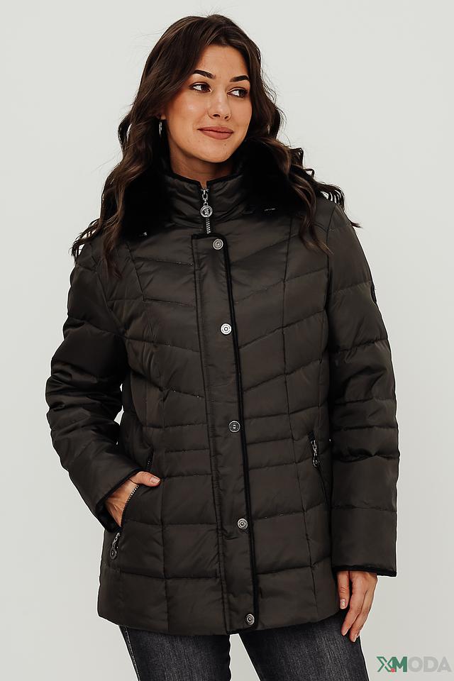 Куртка Lebek стеганая чёрная