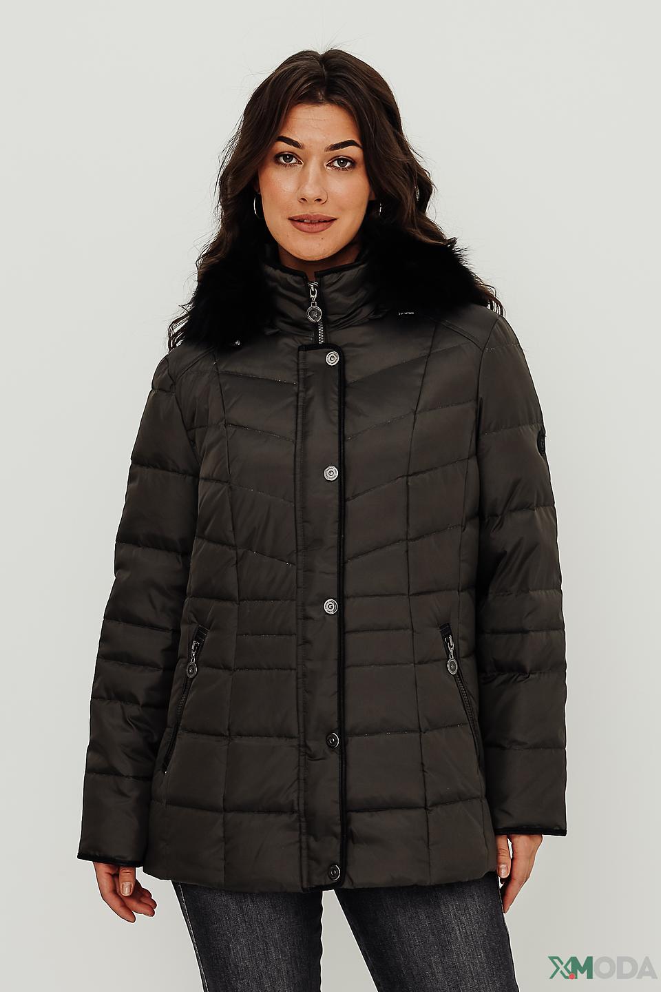 Куртка Lebek стеганая чёрная