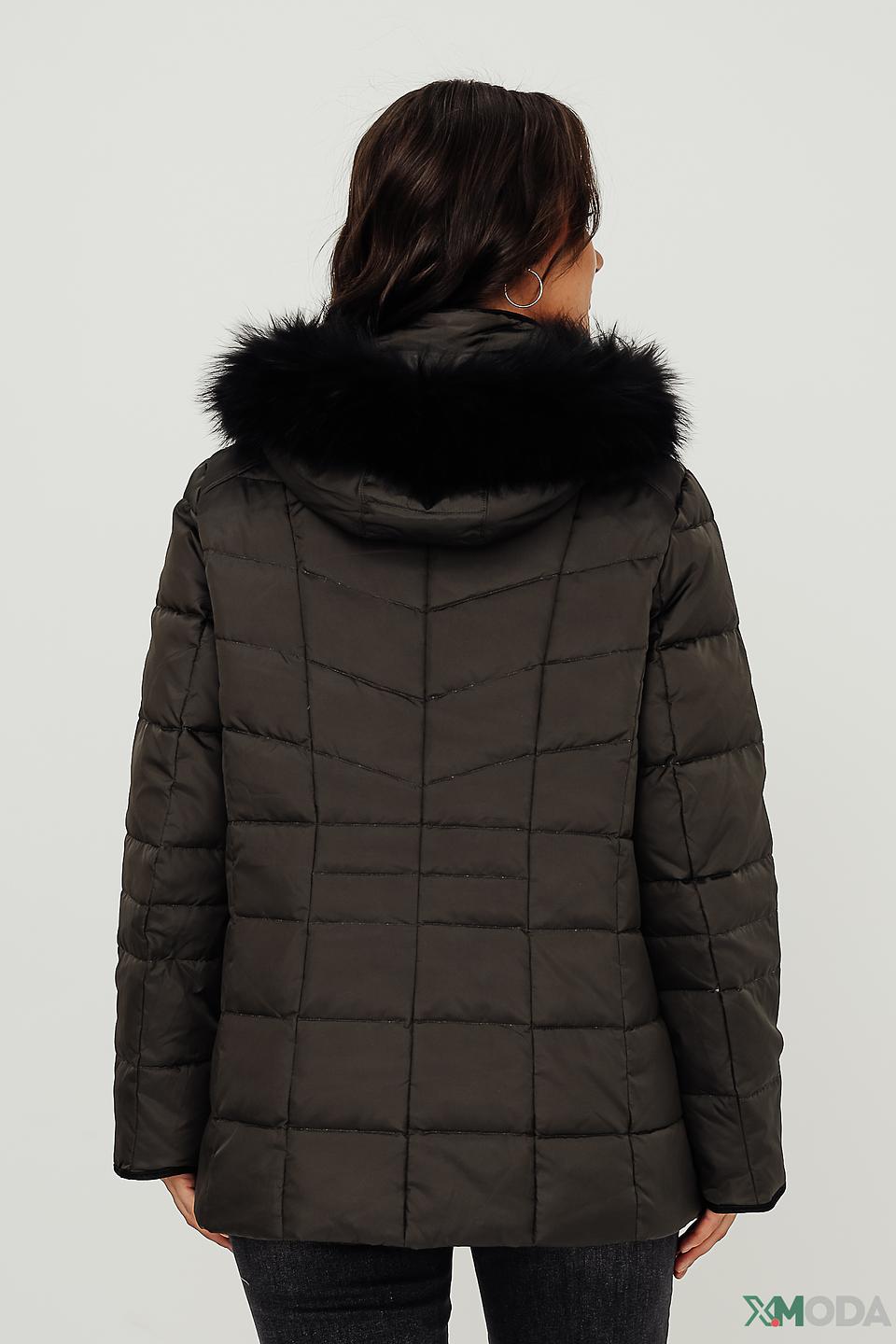 Куртка Lebek стеганая чёрная