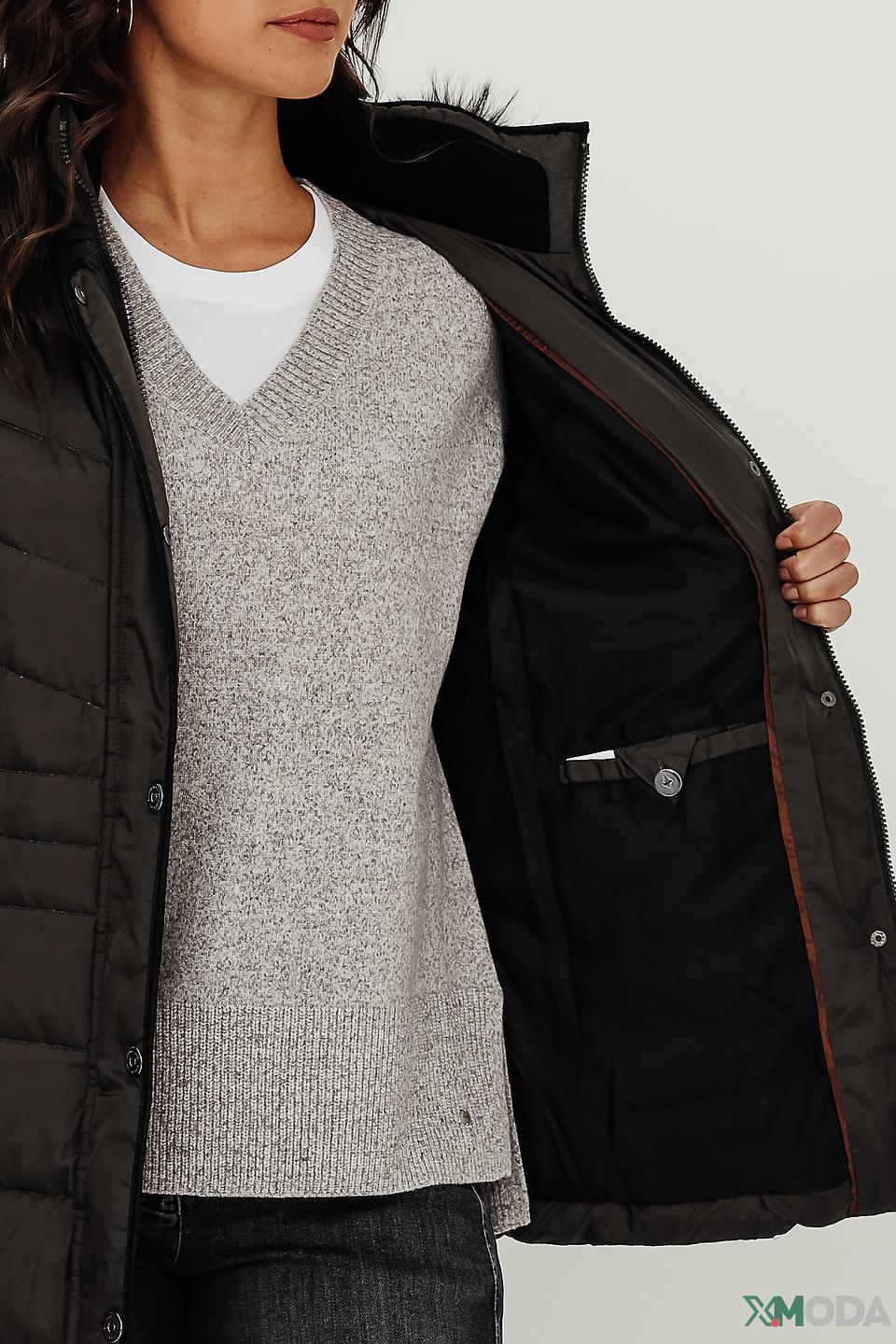 Куртка Lebek стеганая чёрная