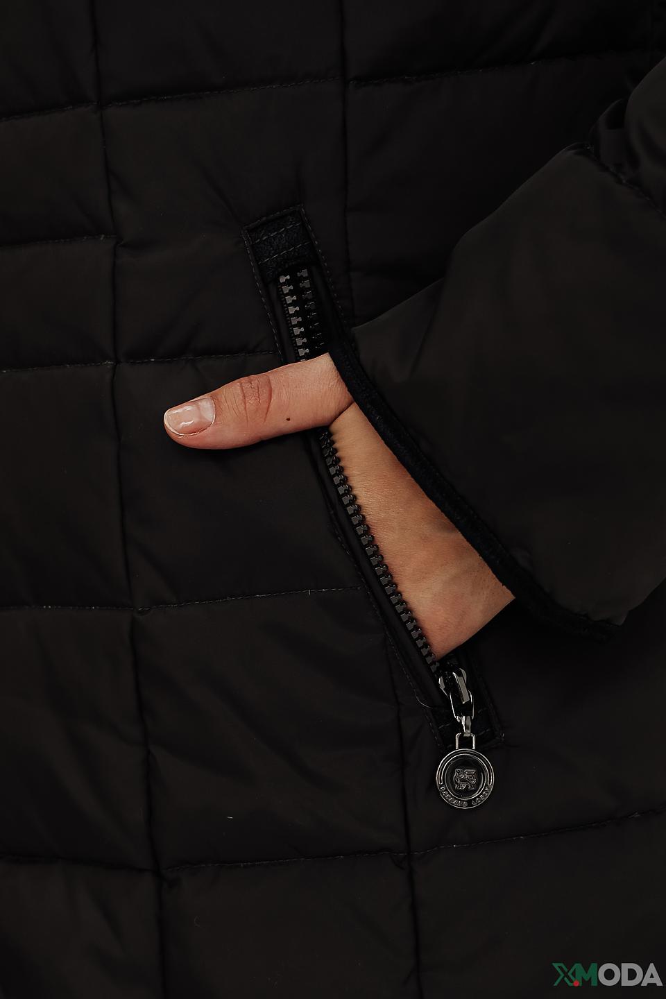 Куртка Lebek стеганая чёрная