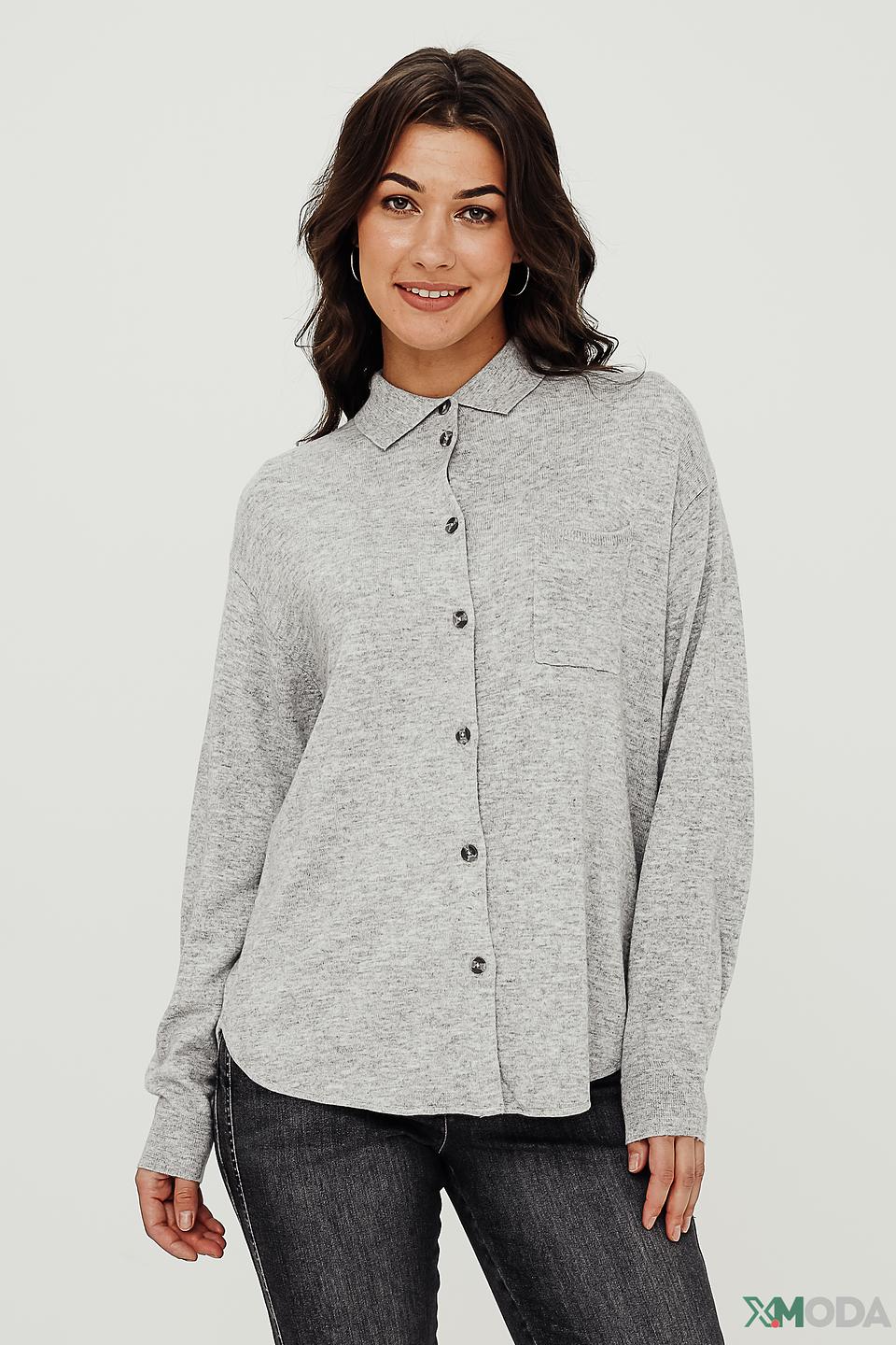 Жакет Oui женский серый