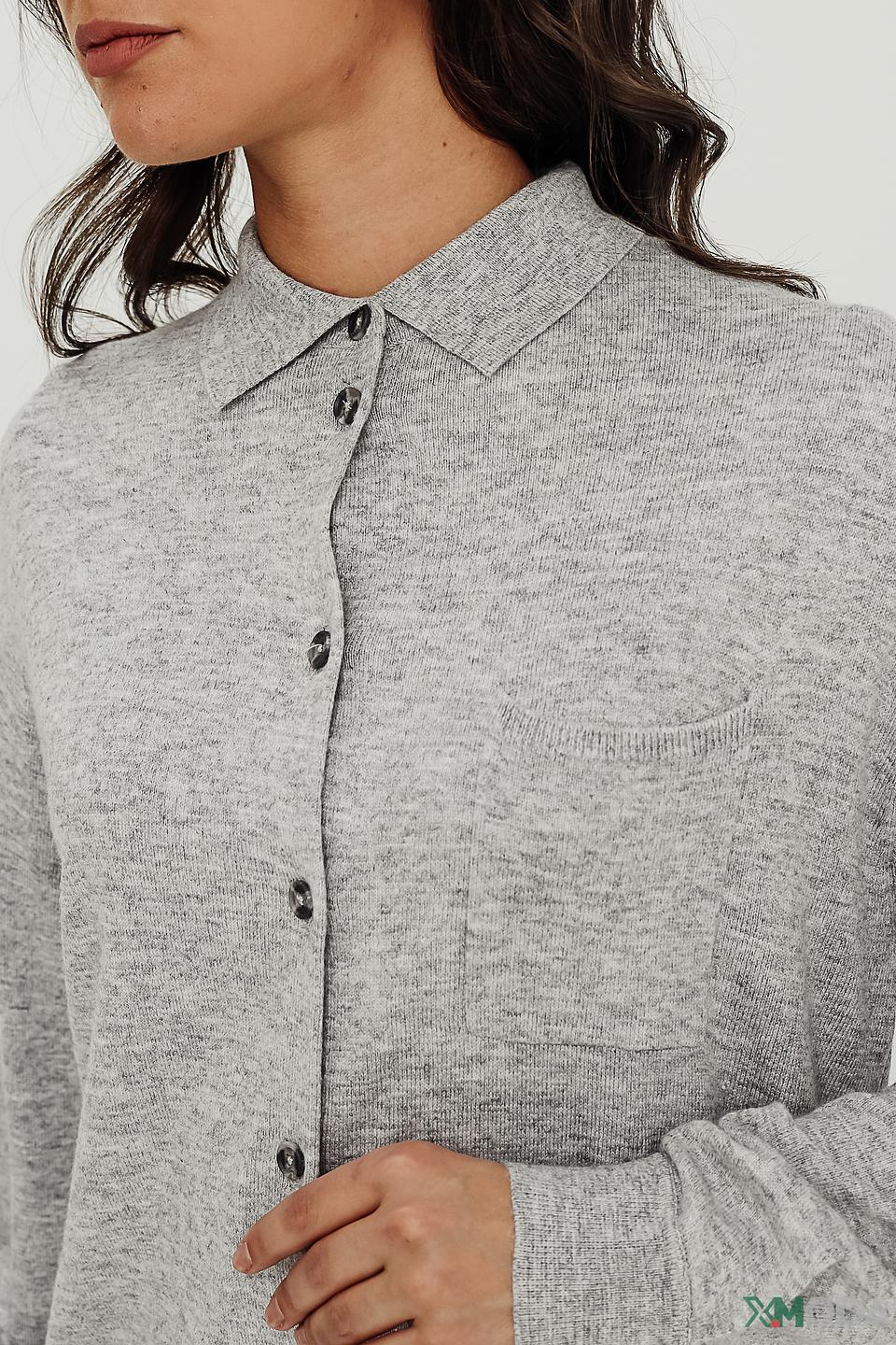 Жакет Oui женский серый