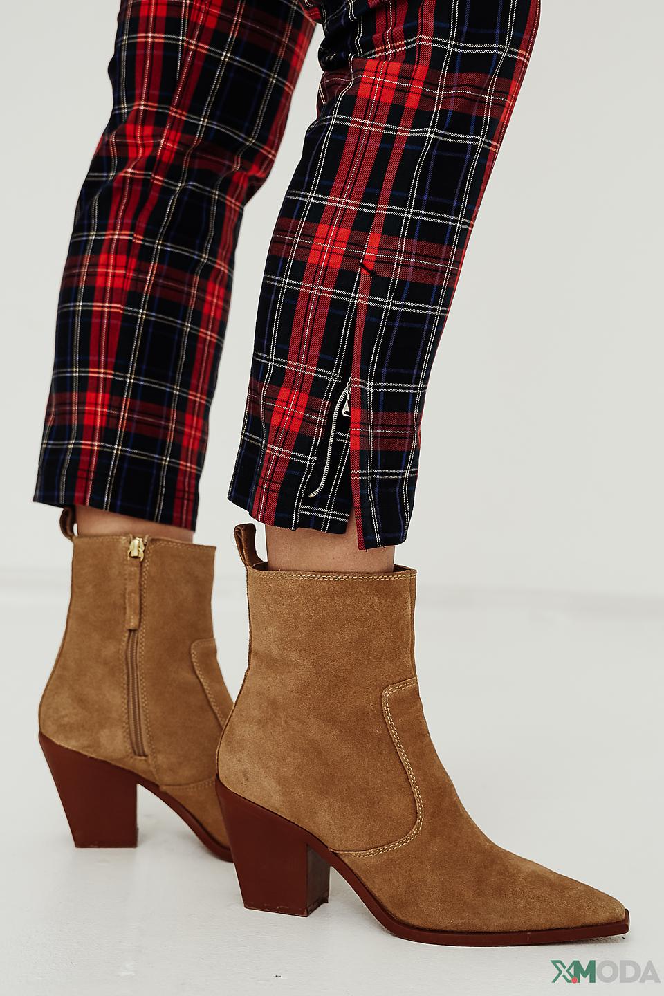 Брюки Zerres в клетку красная