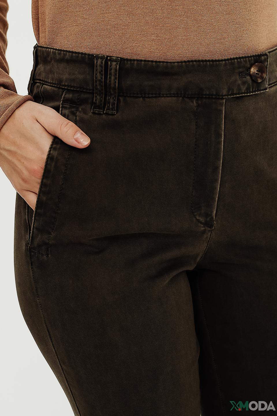 Брюки Zerres хаки с поясом