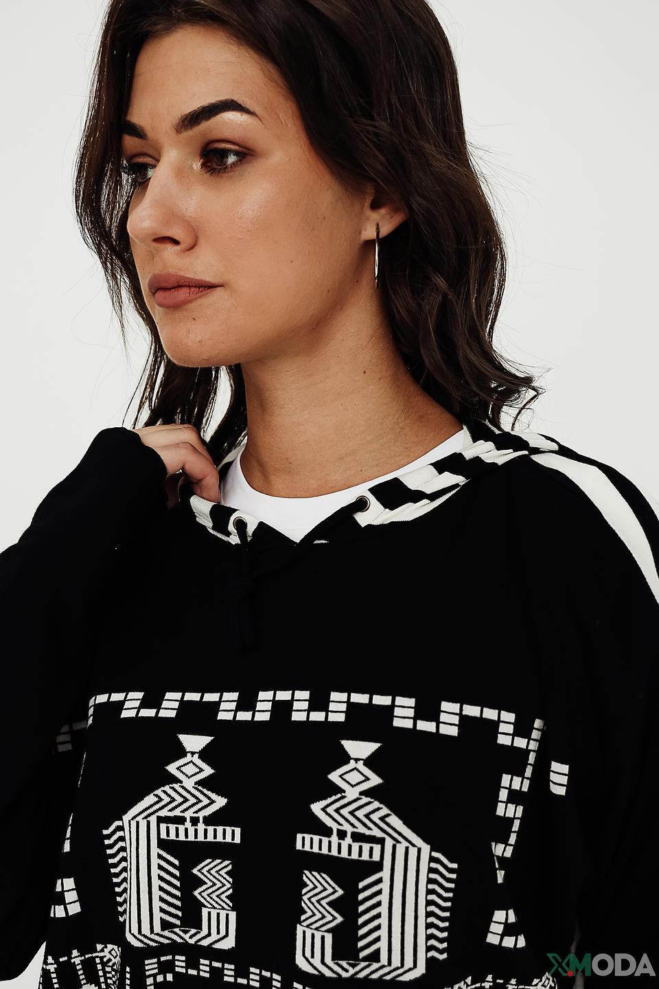 Толстовка Lisa Campione с этническим принтом