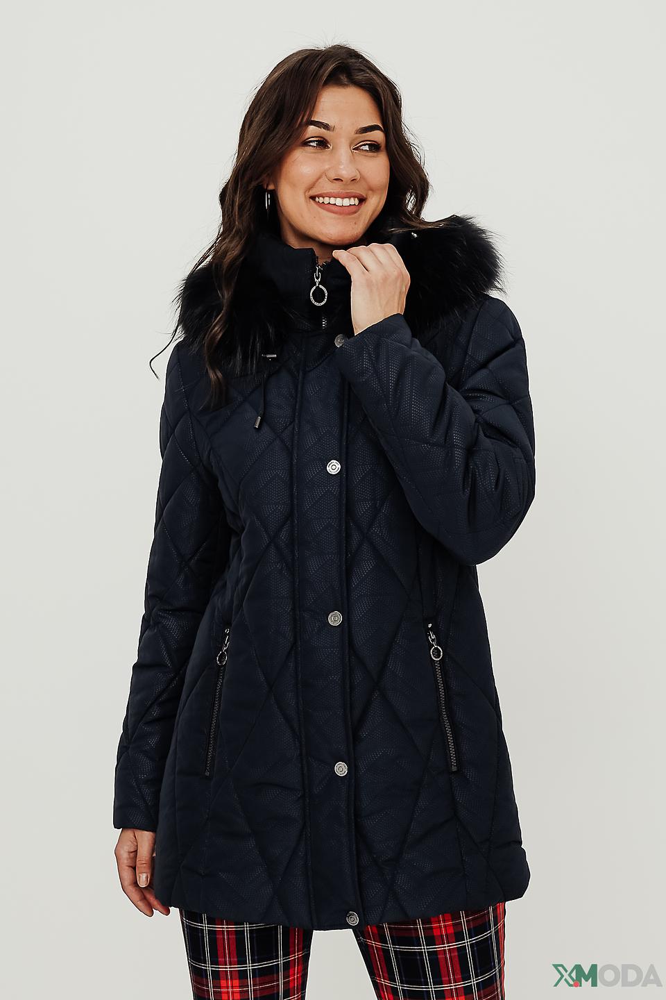 Куртка Lebek стеганая чёрная