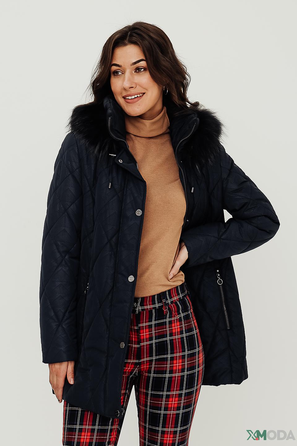 Куртка Lebek стеганая чёрная