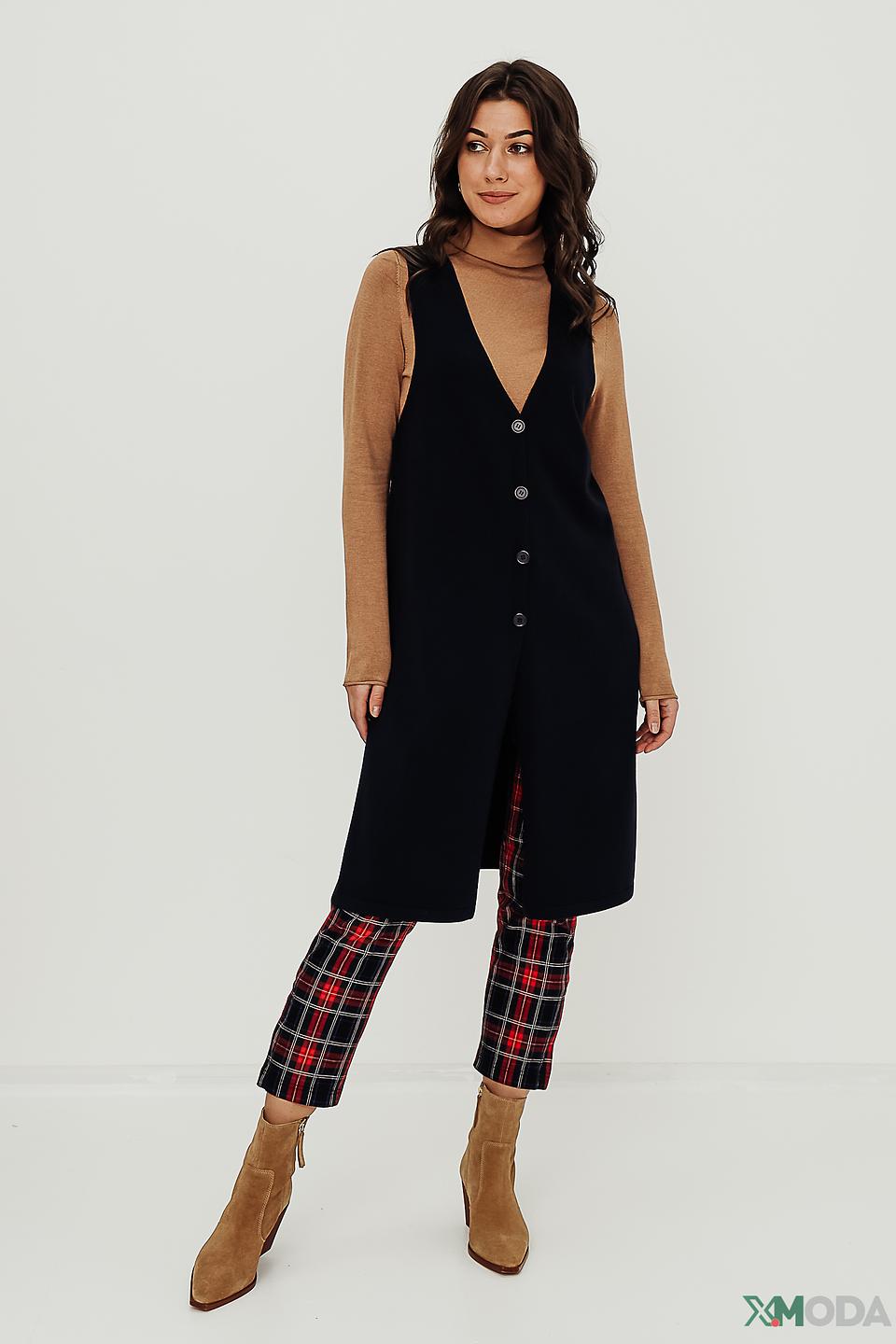 Жилет Gerry Weber чёрный с клеткой