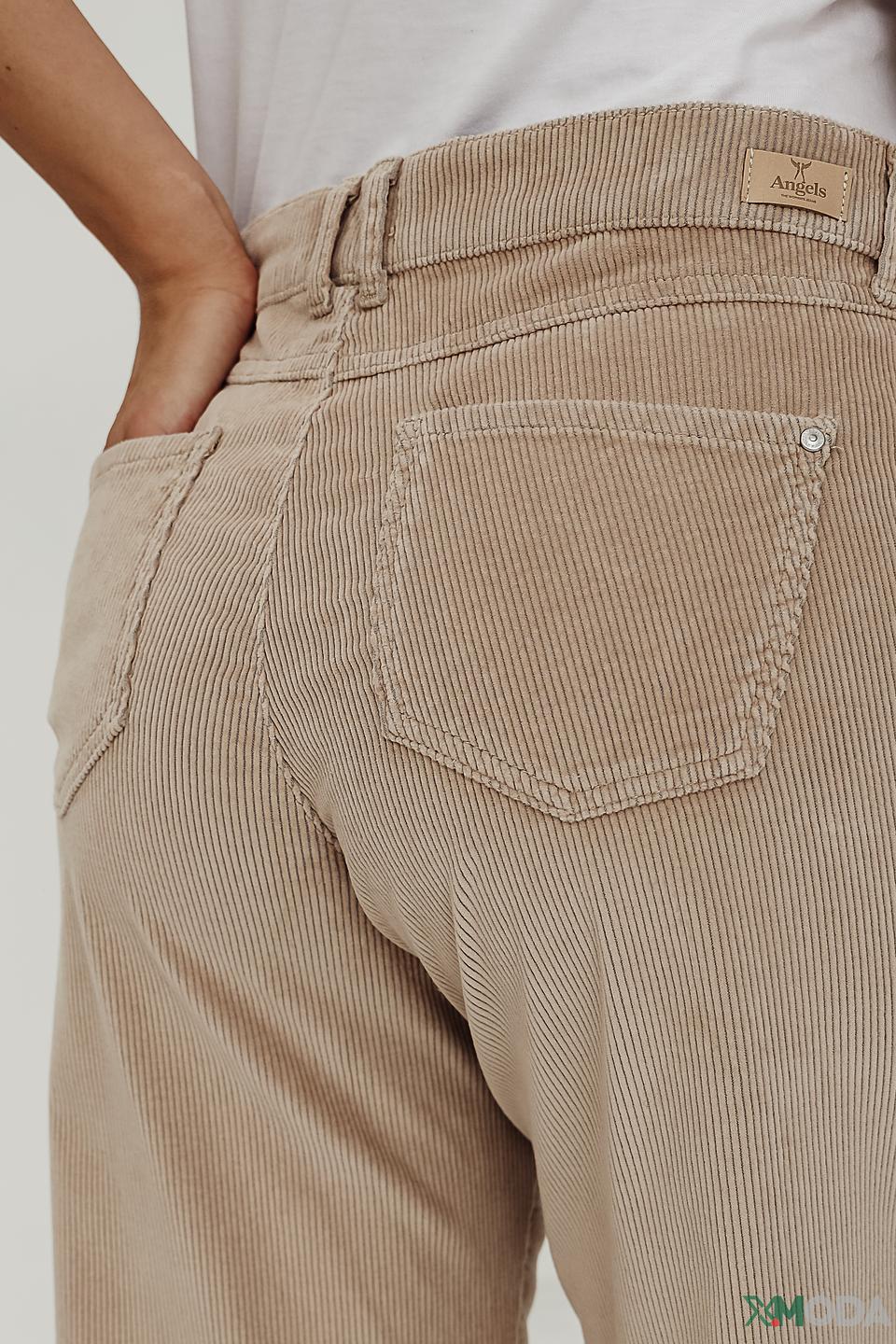 Брюки Angels вельветовые бежевые