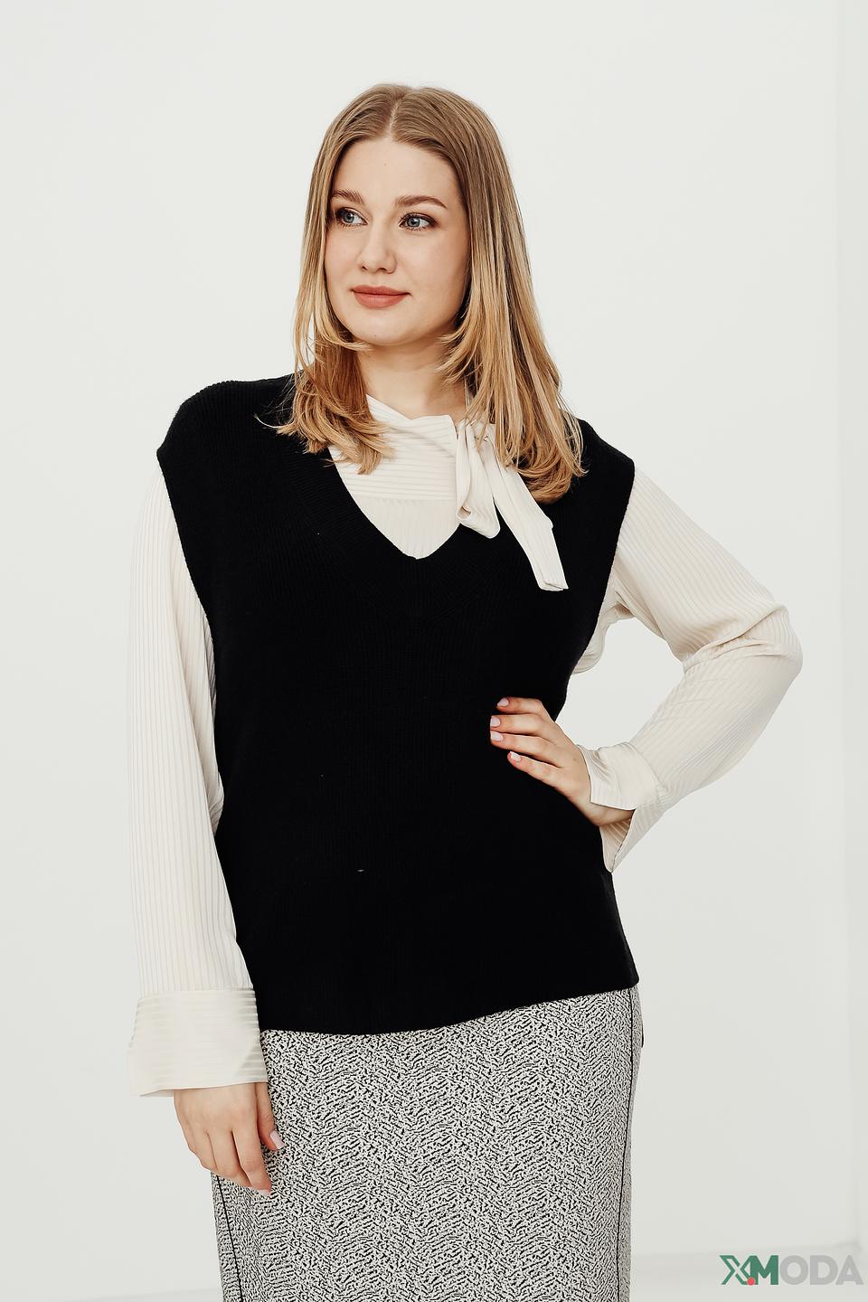 Жакет-жилет Frank Walder черный