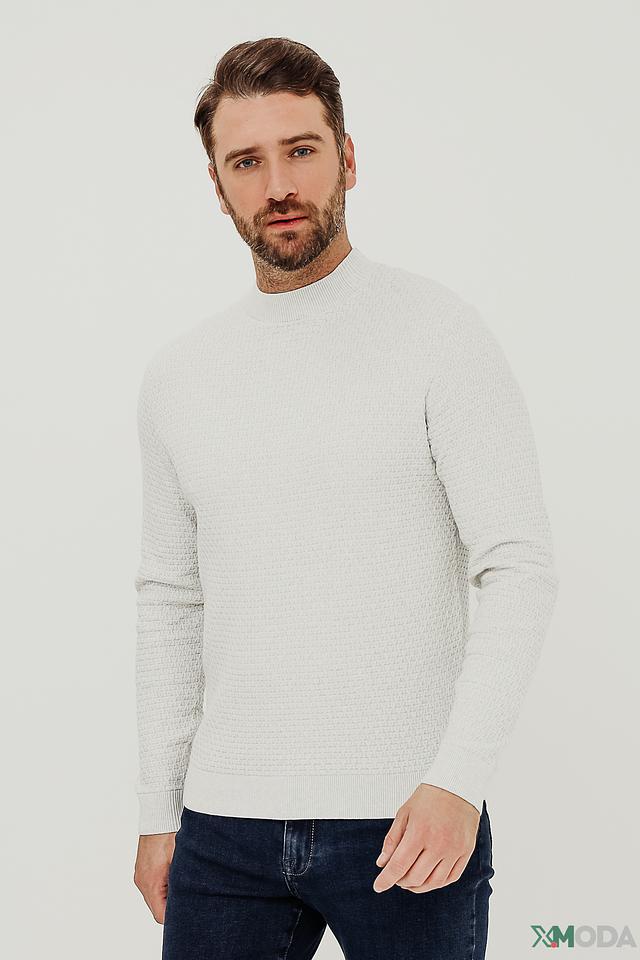 Джемпер Tom Tailor светло-серый