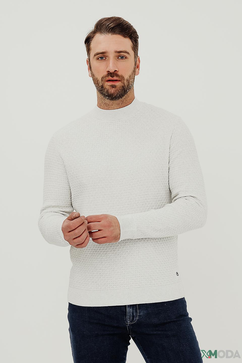 Джемпер Tom Tailor светло-серый