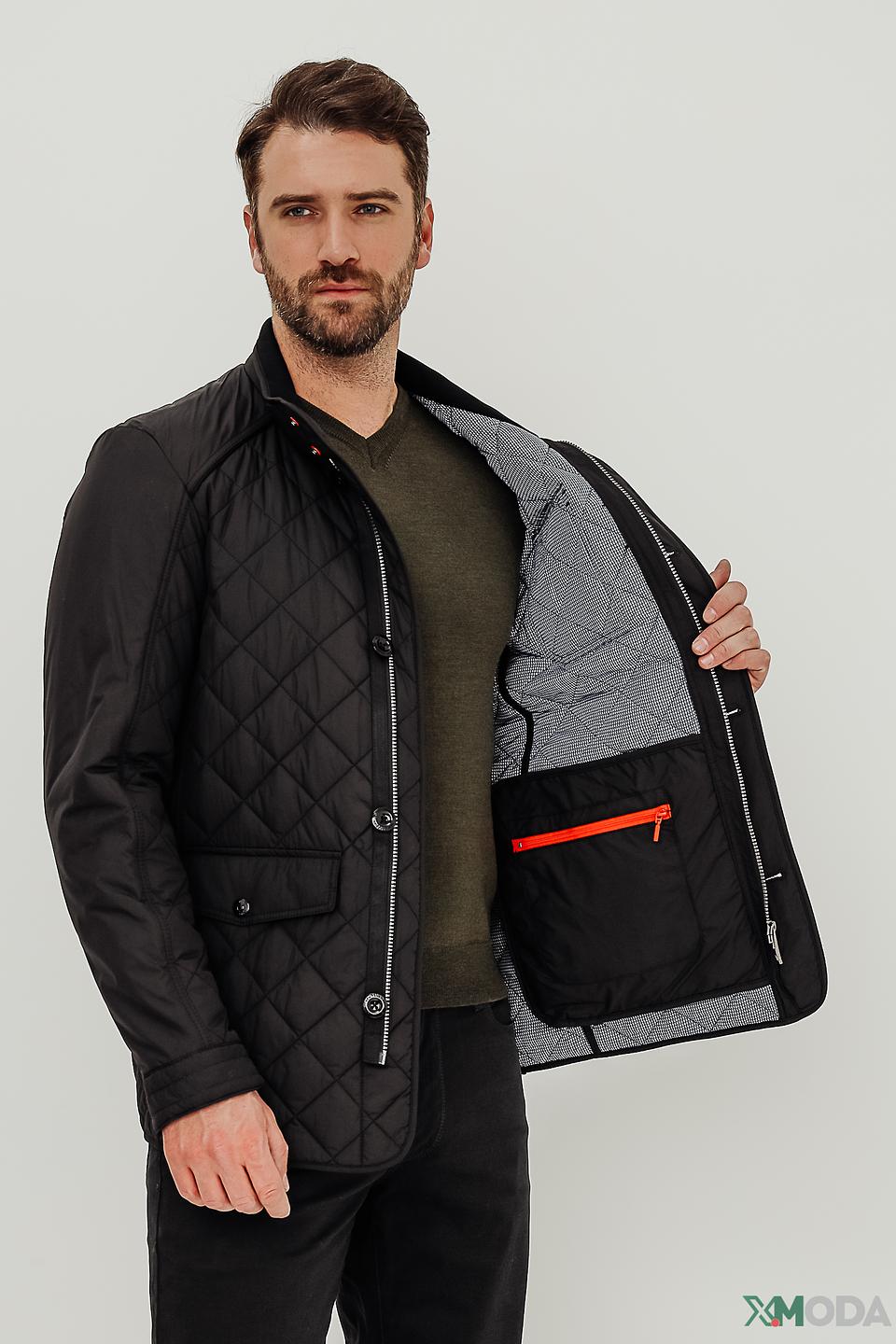 Куртка New Canadian стеганая чёрная