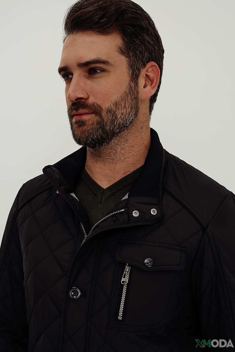 Куртка New Canadian стеганая чёрная