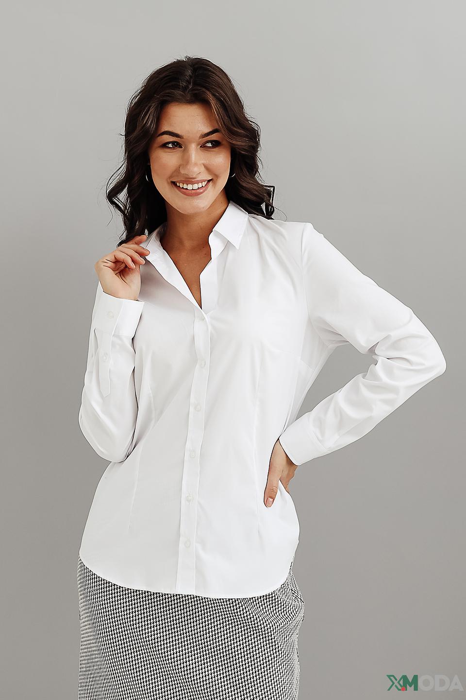 Рубашка Erfo приталенная белая