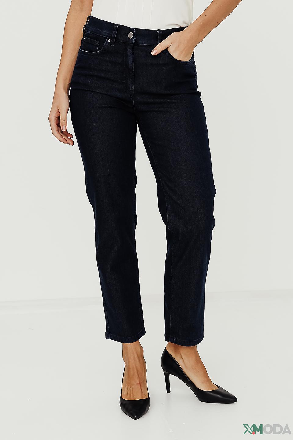 Джинсы Zerres прямые тёмно-синие