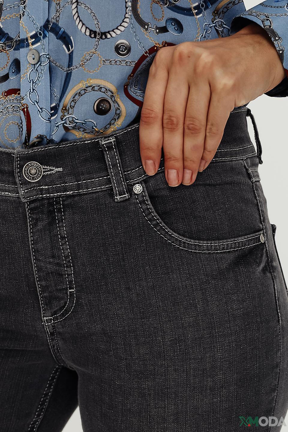 Джинсы Angels серые скинни