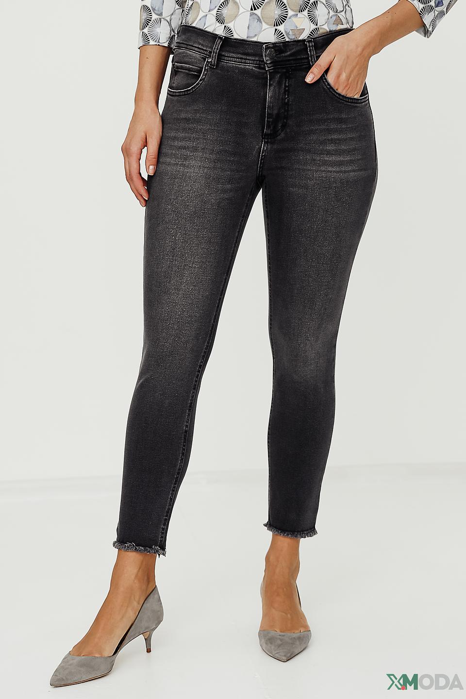 Джинсы Angels серые с потертостями