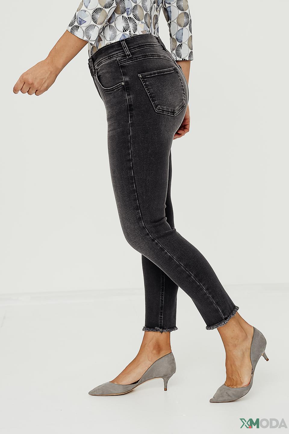 Джинсы Angels серые с потертостями