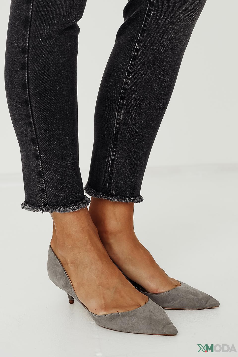 Джинсы Angels серые с потертостями