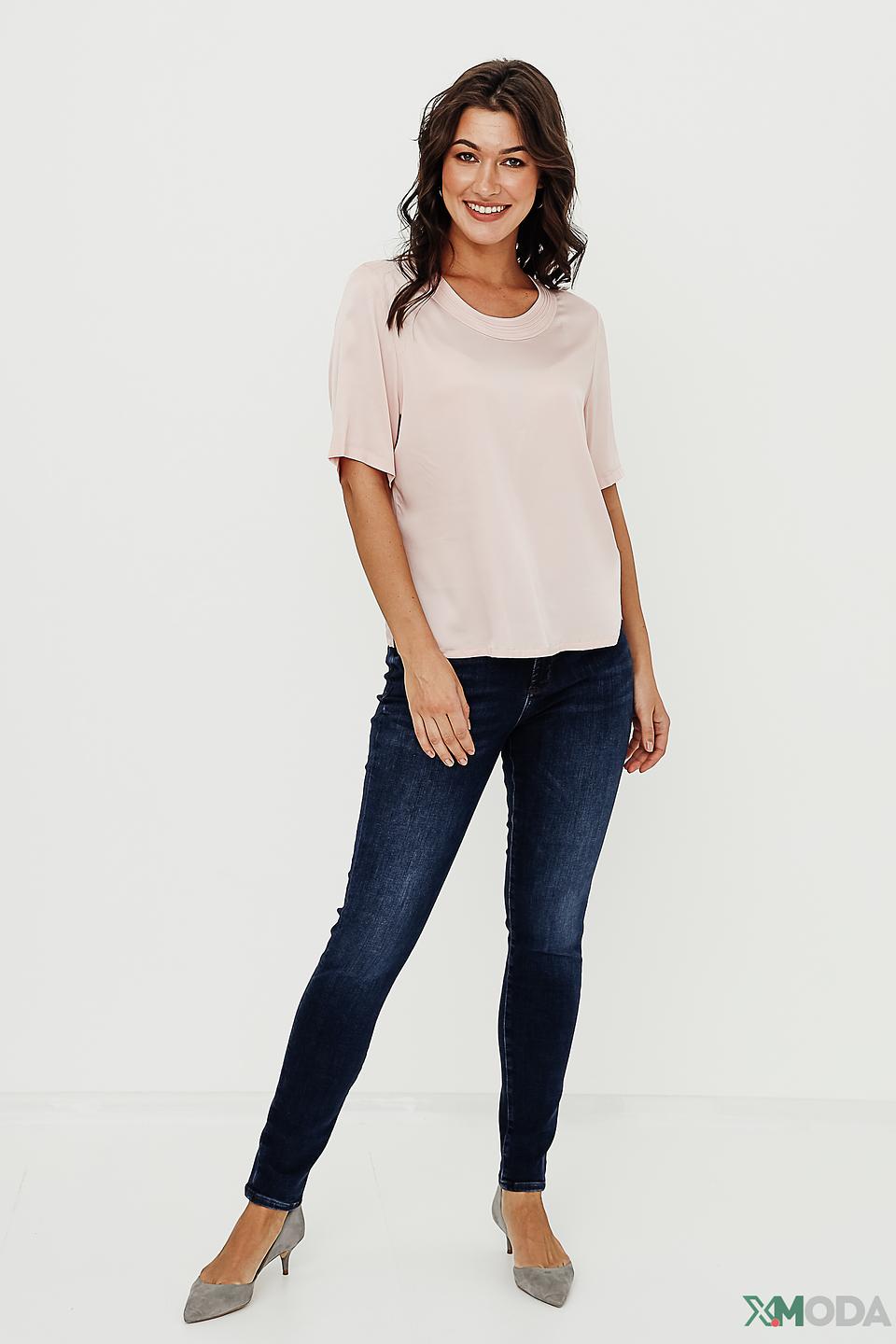 Блуза Sommer mann пудрово-розовая