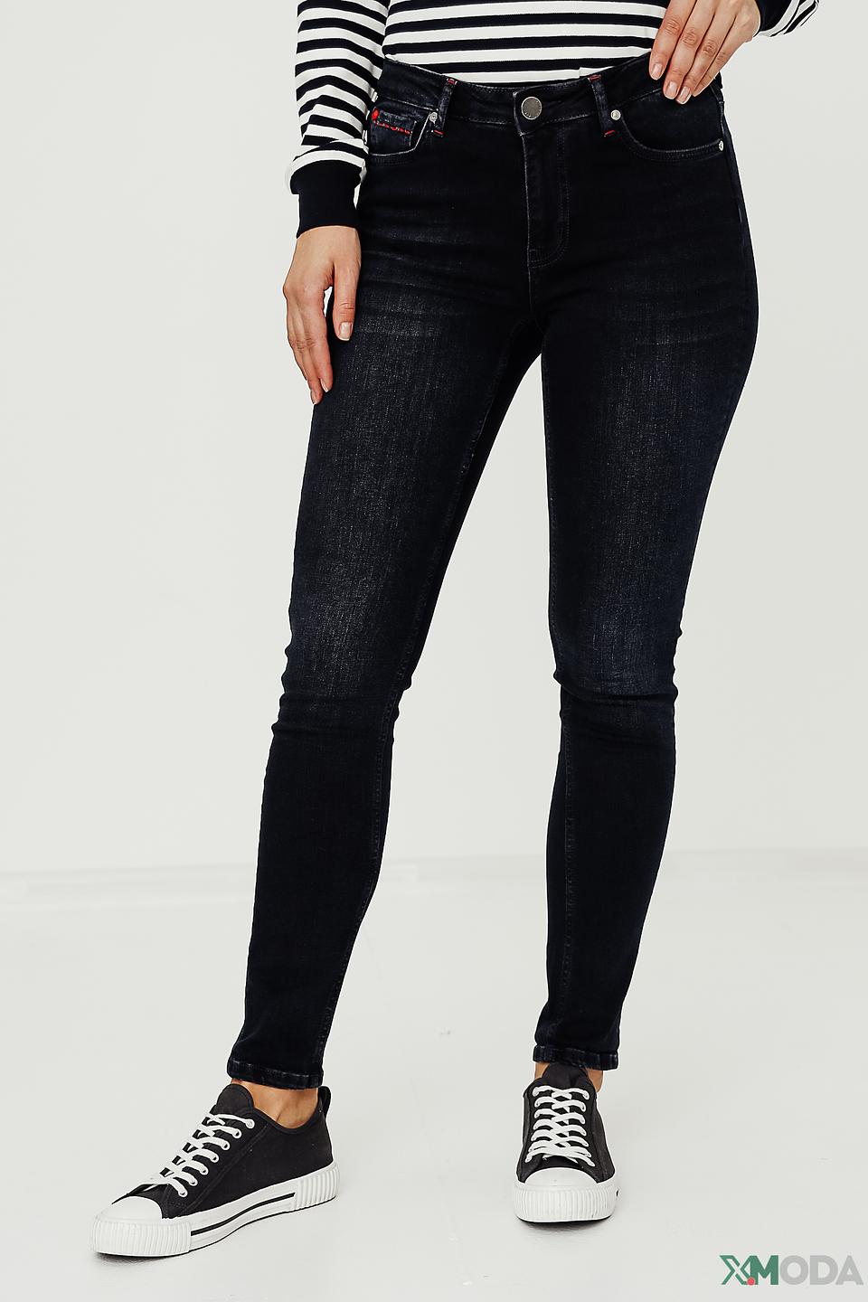 Джинсы скинни Tuzzi чёрные