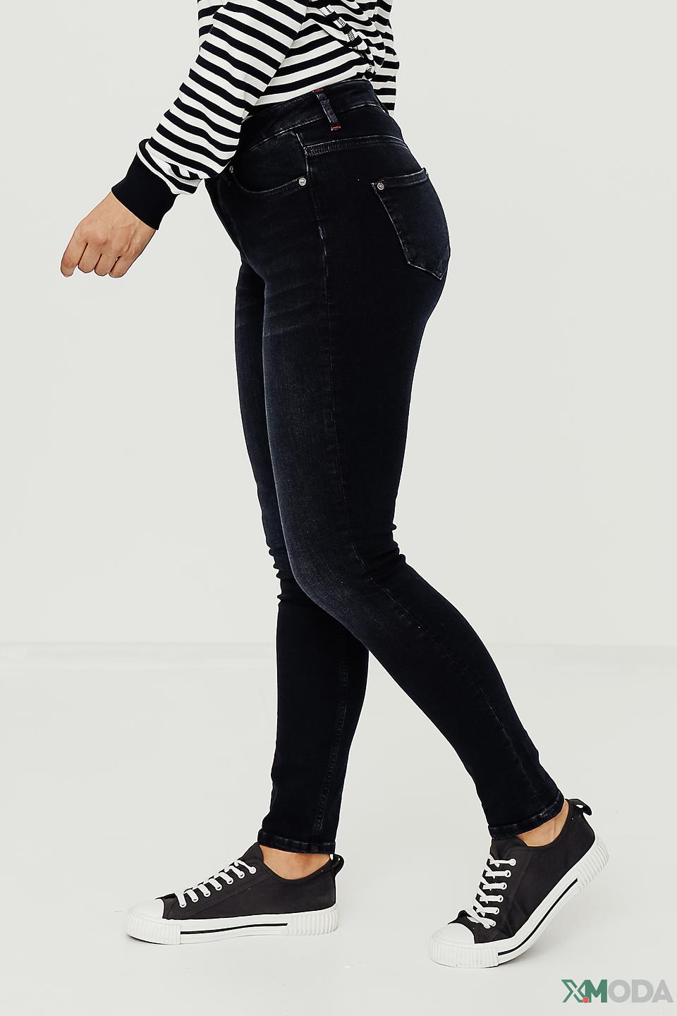 Джинсы скинни Tuzzi чёрные