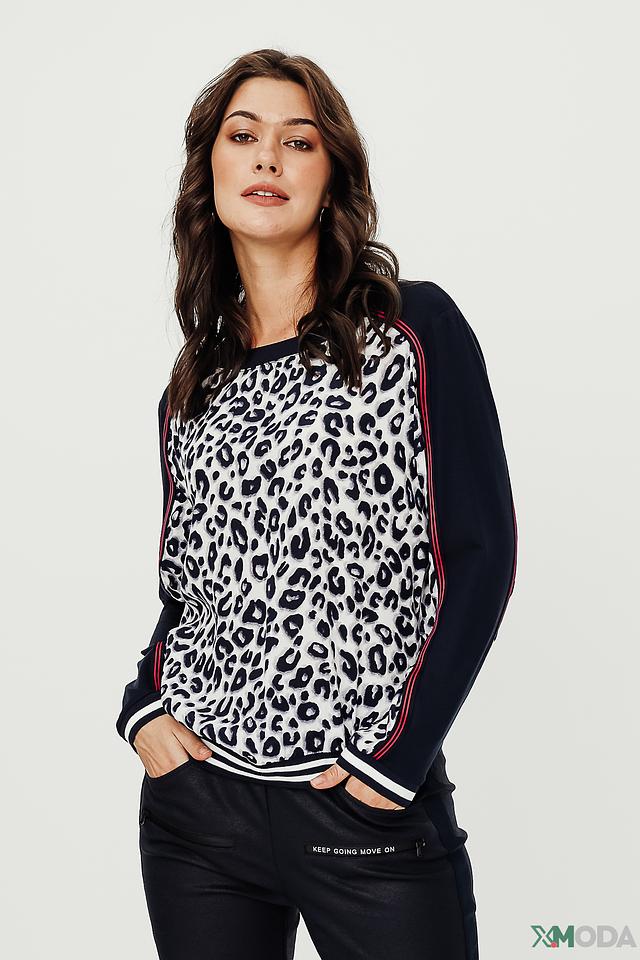 Блуза Tuzzi с леопардовым принтом