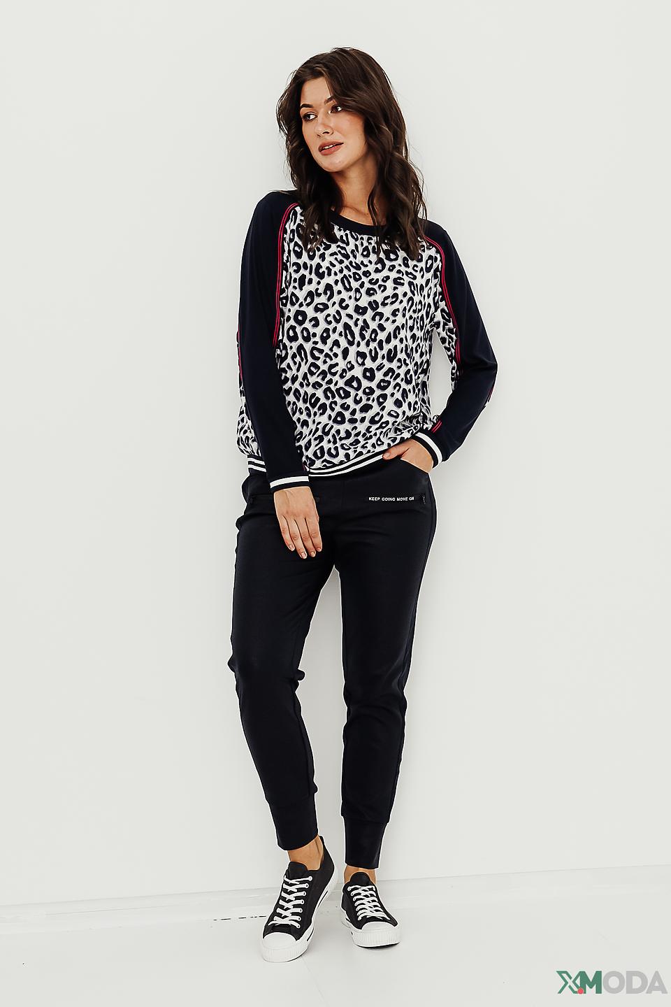 Блуза Tuzzi с леопардовым принтом