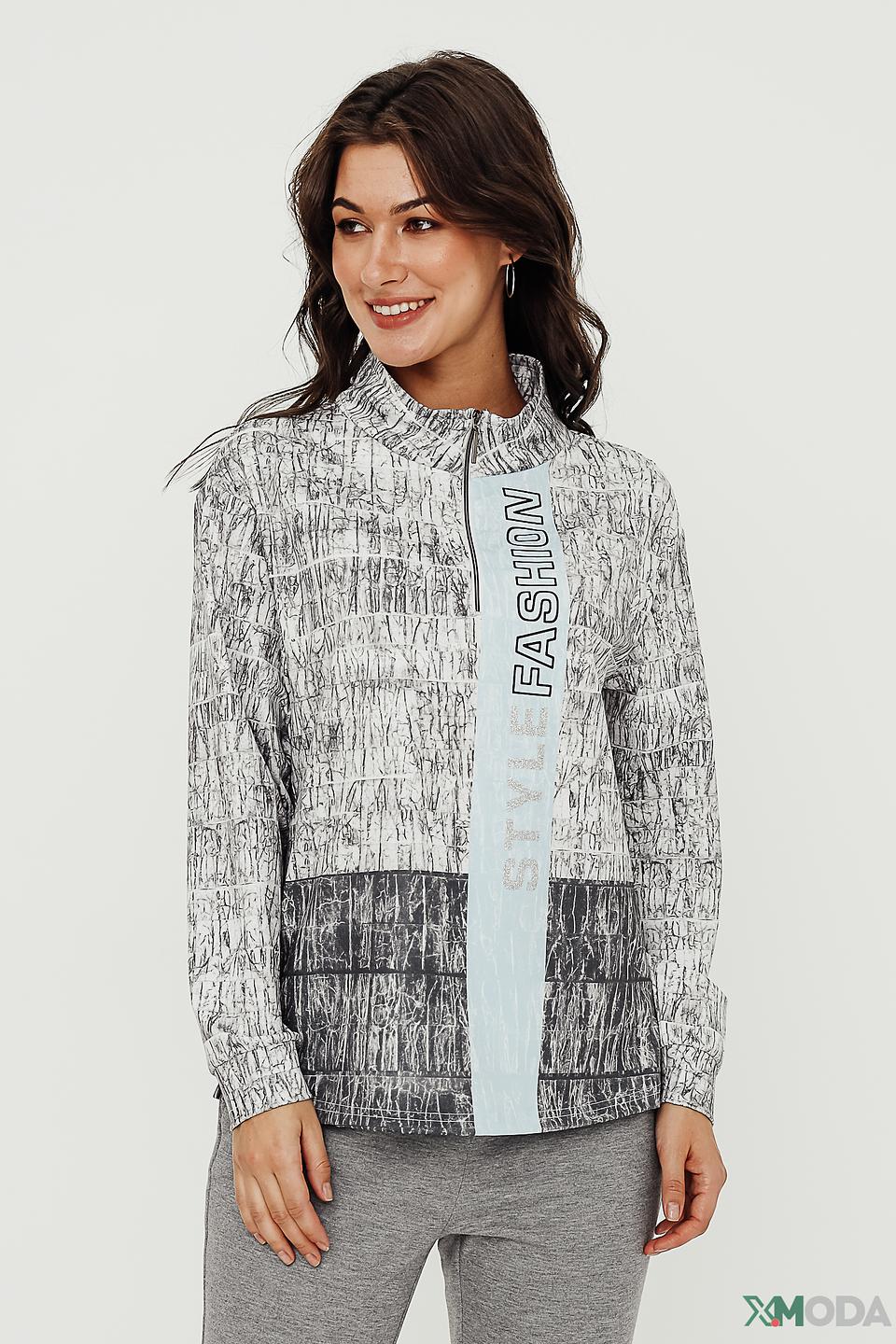 Блуза Tuzzi с принтом и полоской