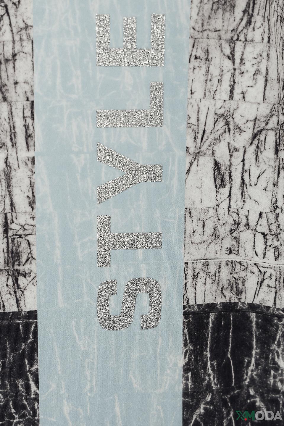 Блуза Tuzzi с принтом и полоской