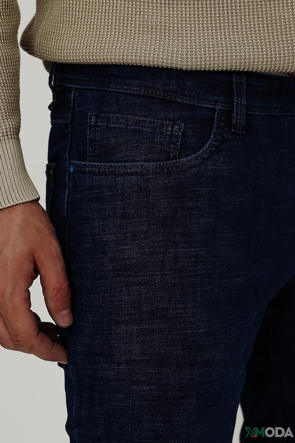 Джинсы Hattric синие прямые