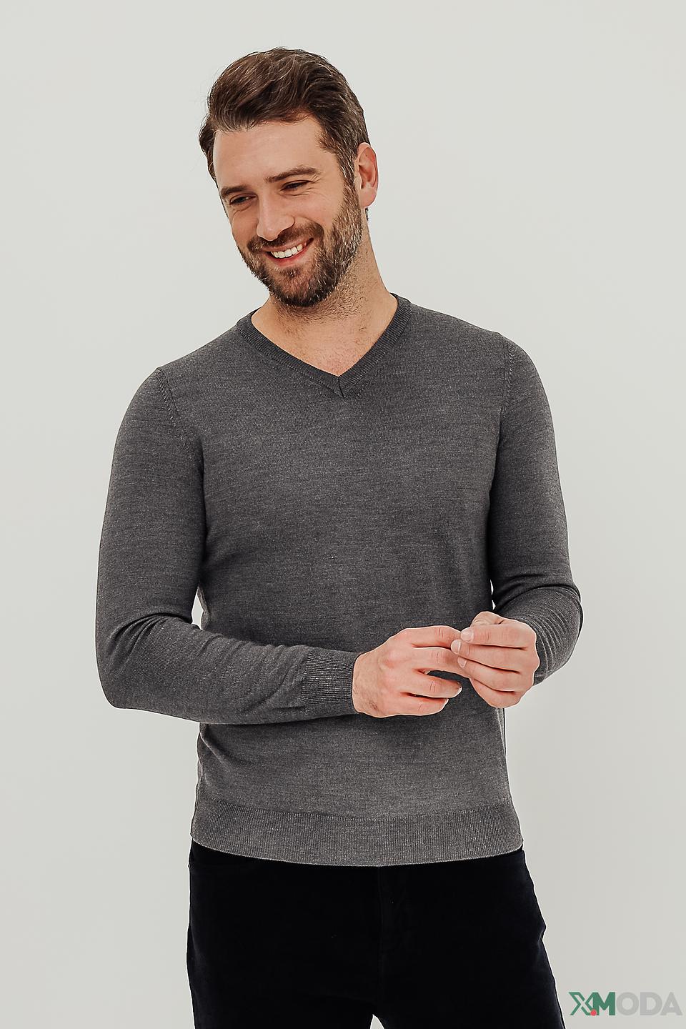 Джемпер Radi Perugia V-образный серый