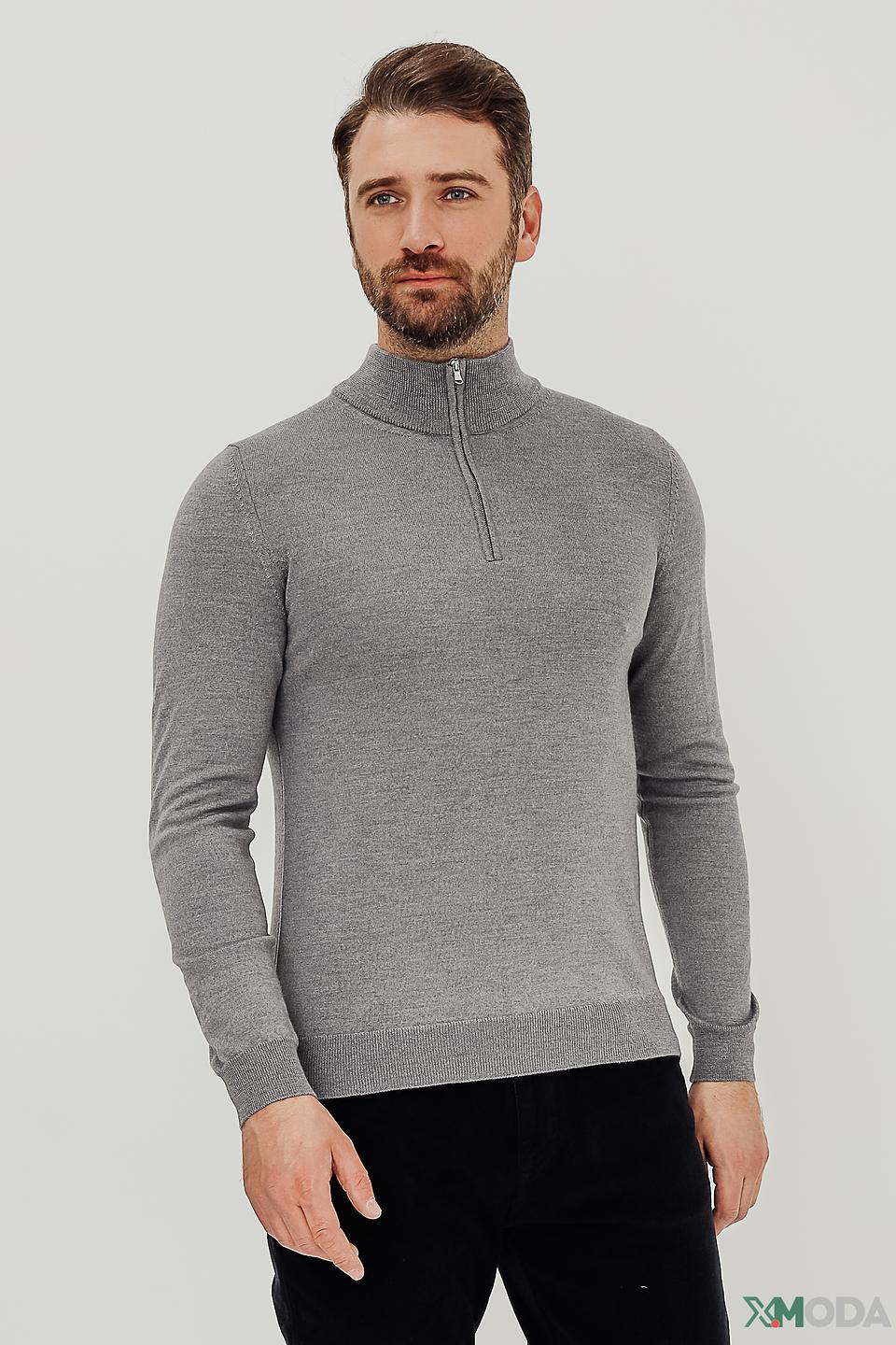 Джемпер Radi Perugia серый с молнией
