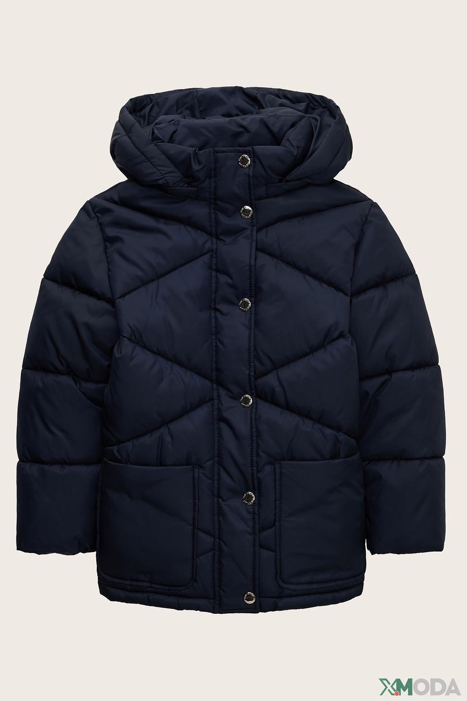 Куртка стеганая Tom Tailor темно-синяя