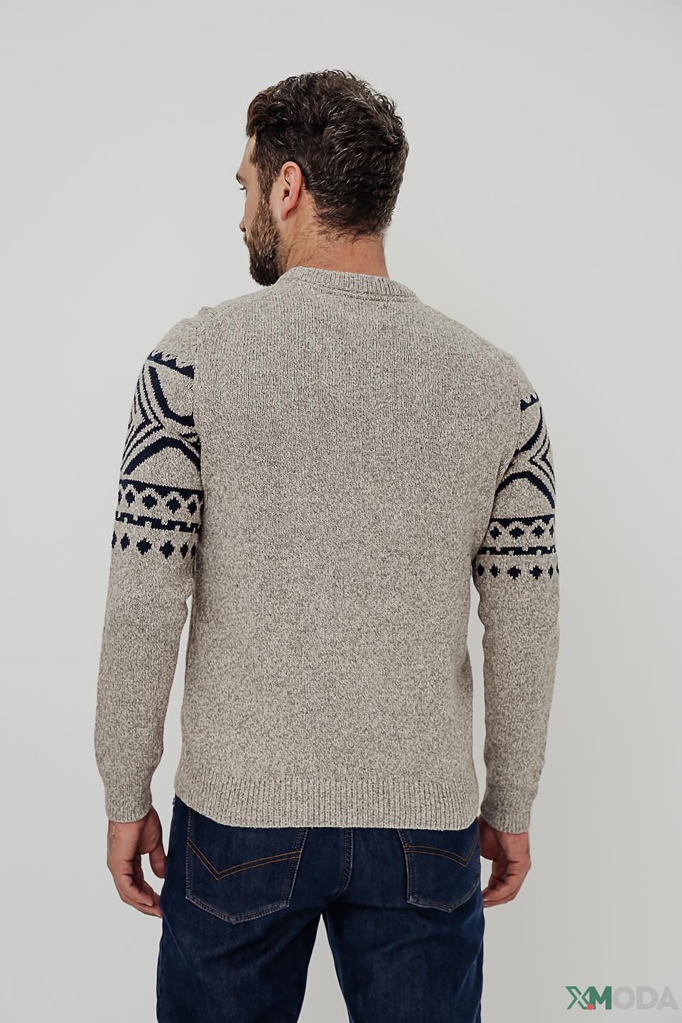 Джемпер Lerros с узором серый