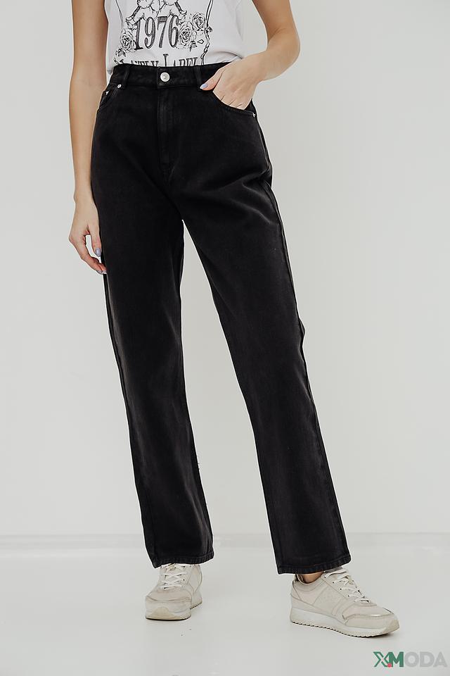 Джинсы Alcott чёрные прямые