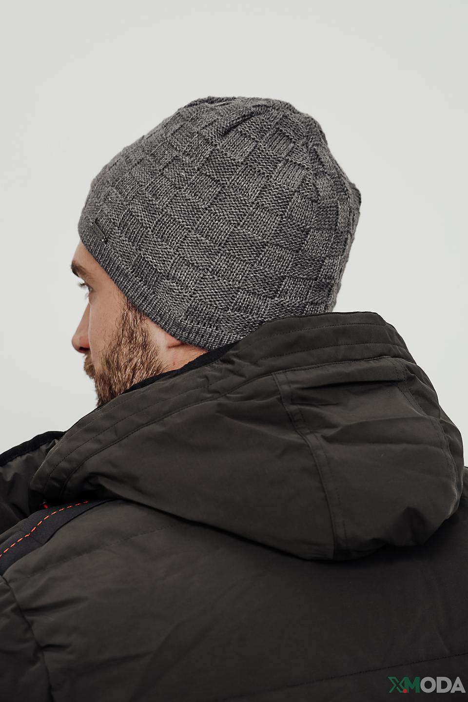 Шапка Wegener мужская серая меланж