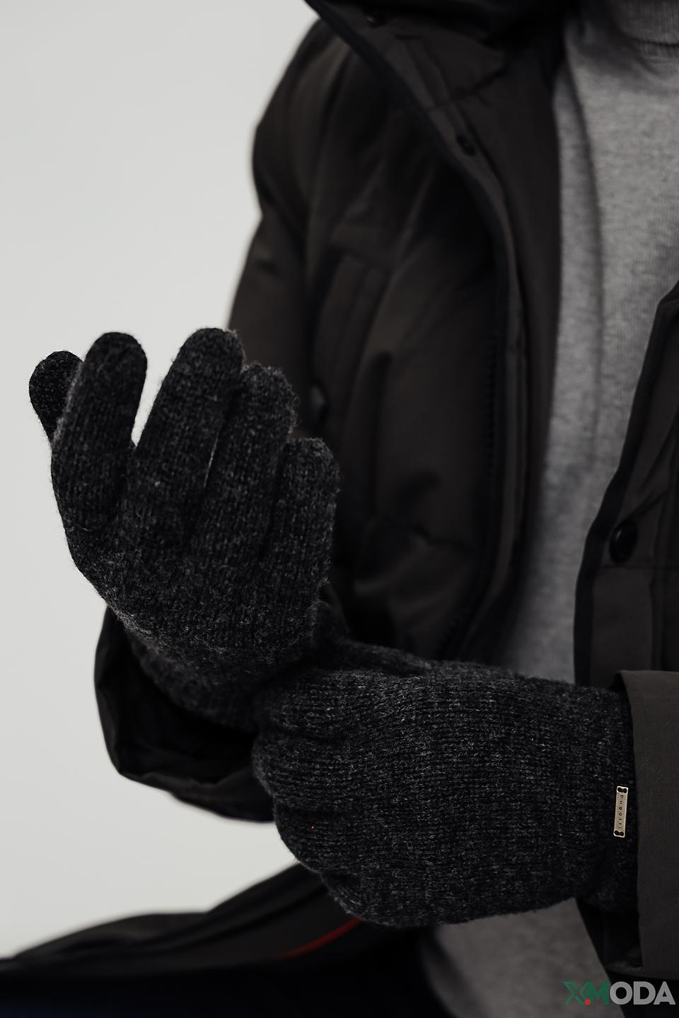 Перчатки Bugatti ACC серые