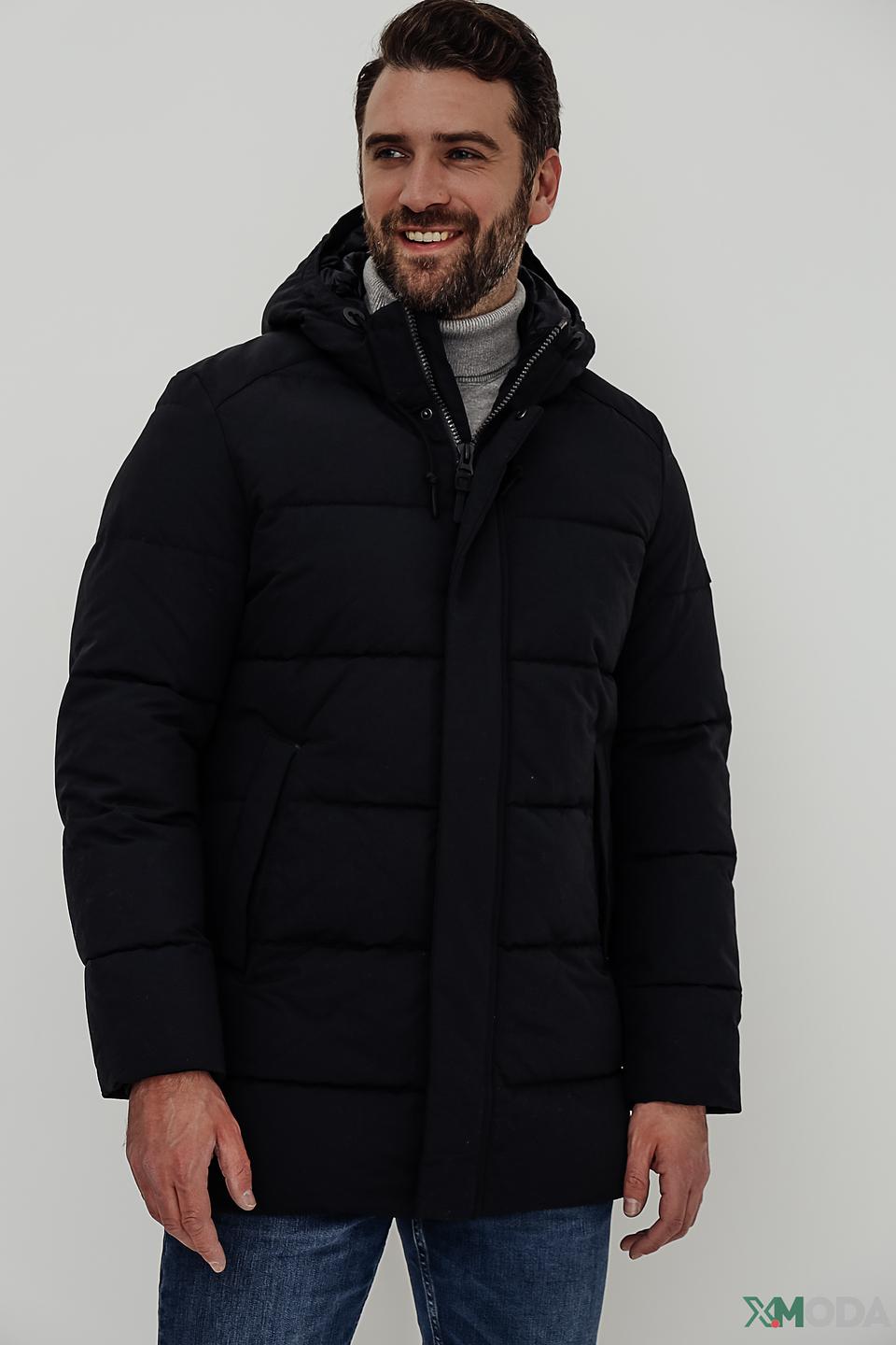 Куртка Calamar чёрная стеганая