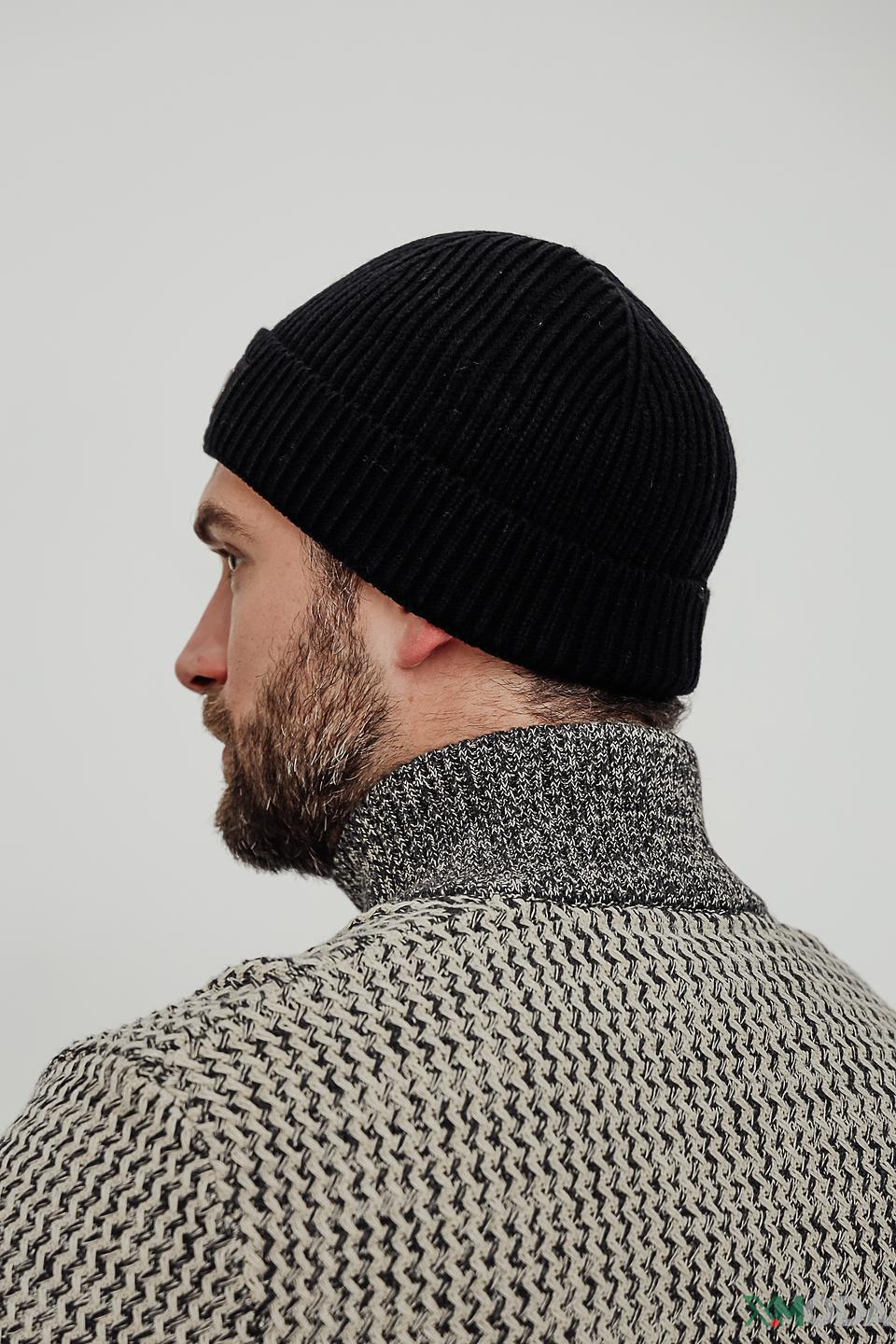 Шапка Carlo Colucci чёрная