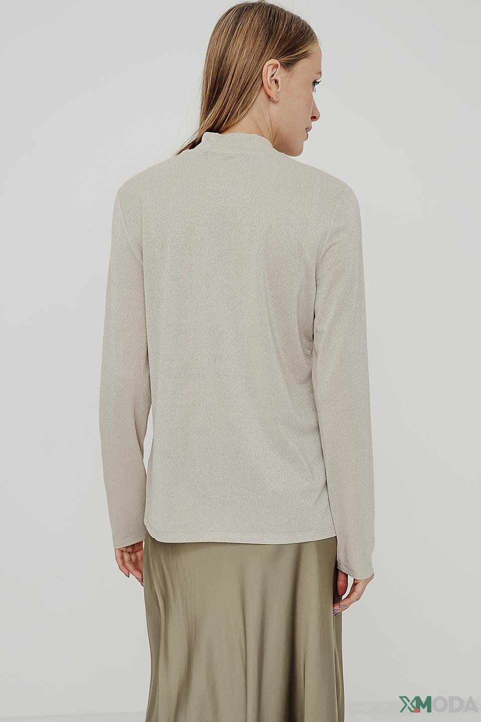 Джемпер Oui с горлом бежевый