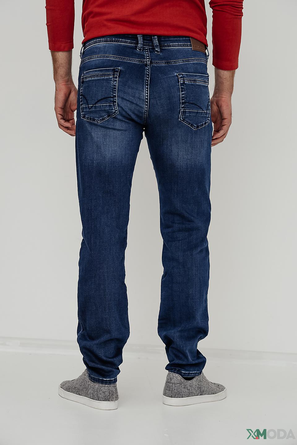 Джинсы Sea Barrier синие с потертостями