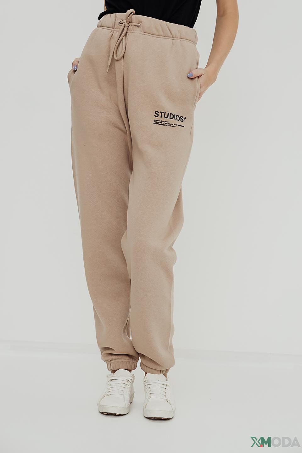 Брюки Alcott бежевые спортивные