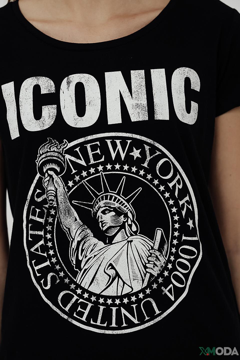 Футболка Alcott Iconic чёрная